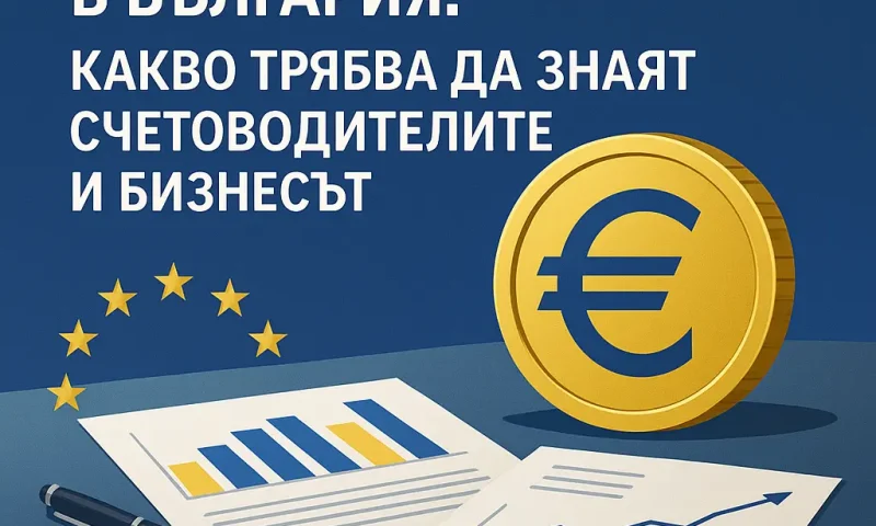 Въвеждане на еврото в България: Какво трябва да знаят счетоводителите и бизнесът